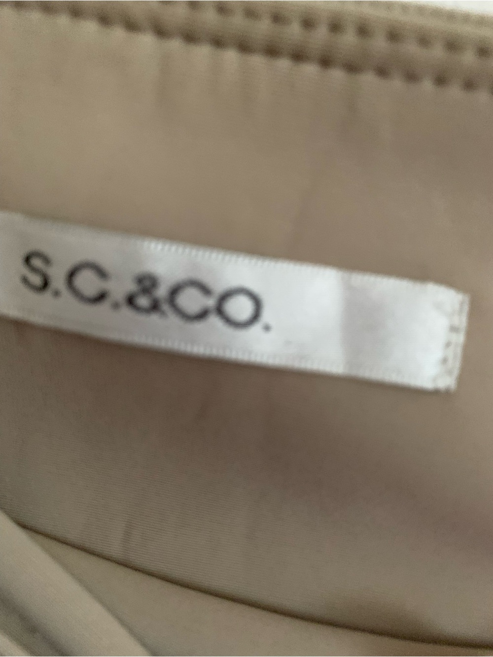 S.C & CO. High-Waist Slim Straight stretchy Pants size 4 - Picture 2 of 4